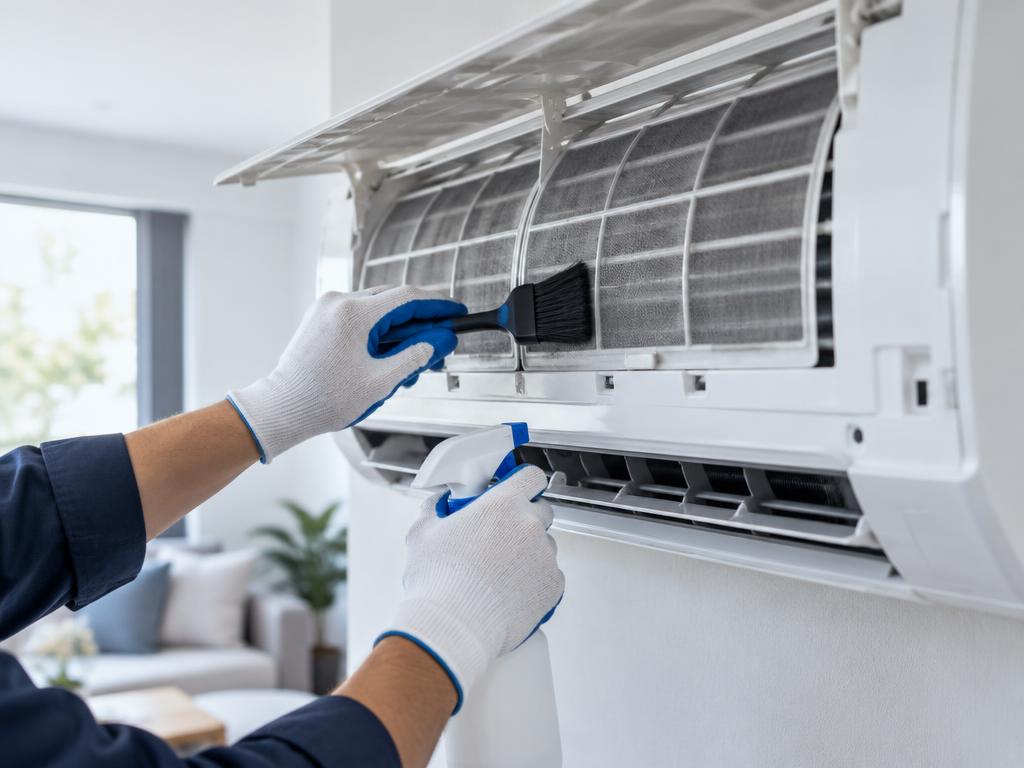 Split AC Jet Pump Cleaning